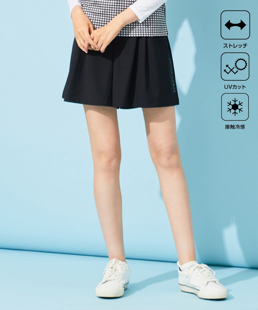 23区GOLF 【WOMEN】【接触冷感/UVケア/ストレッチ】キュロット 