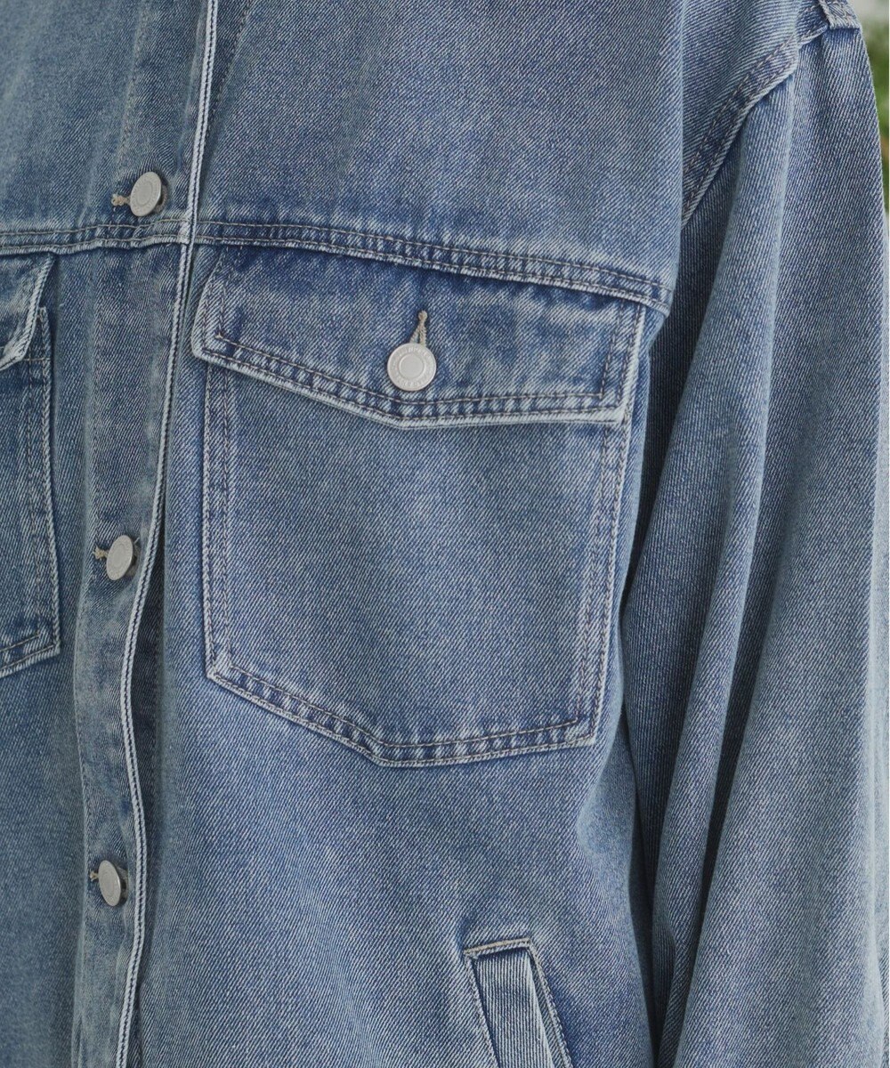 WEGO 【ANGIE VINTAGE】オーバーサイズデニムジャケット 