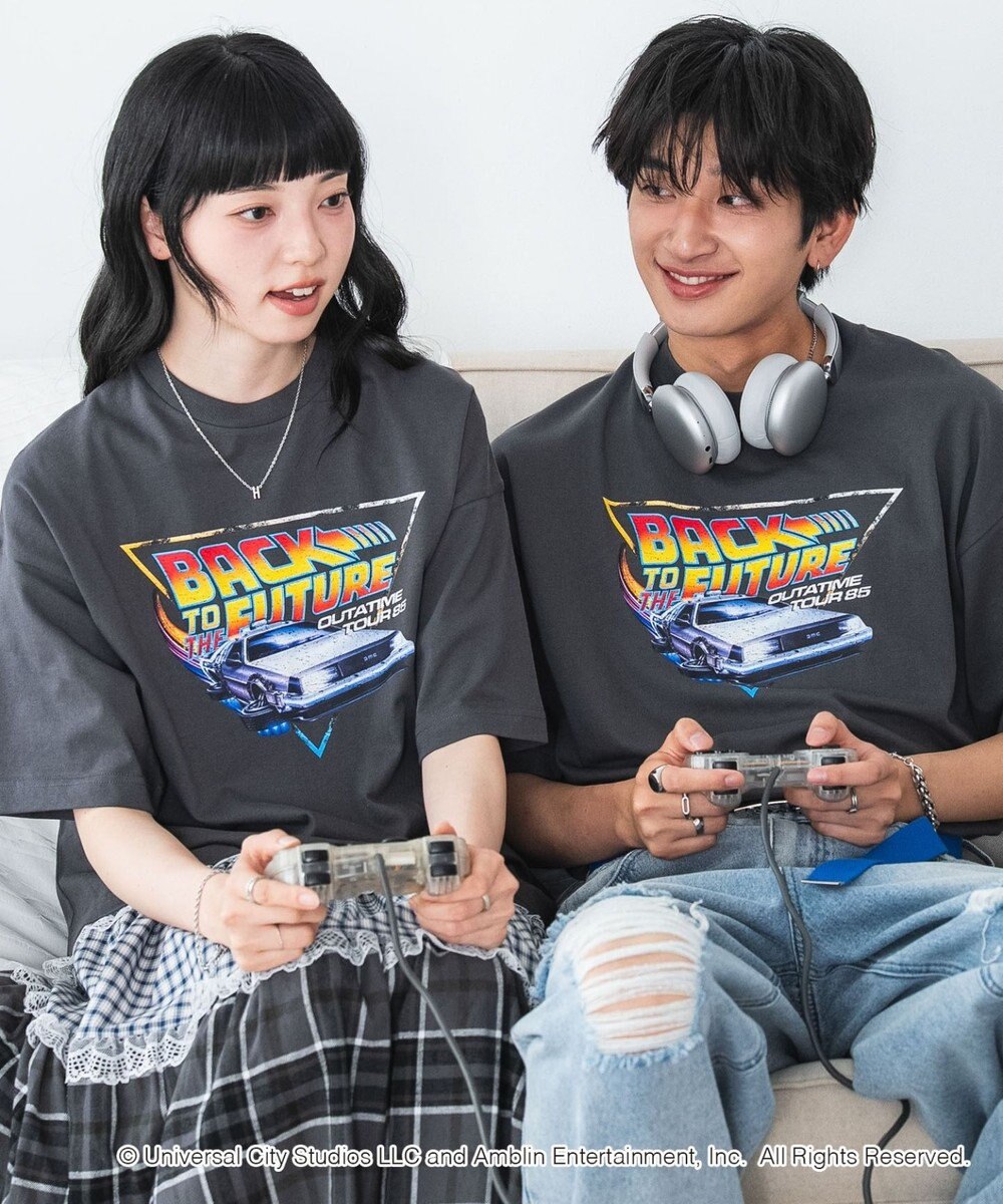 WEGO 【ミニオン / E.T. / バック・トゥ・ザ・フューチャー / デロリアン/ユニセックス着用ITEM/SMLサイズ展開】キャラクターズグラフィックT3（SS） 
