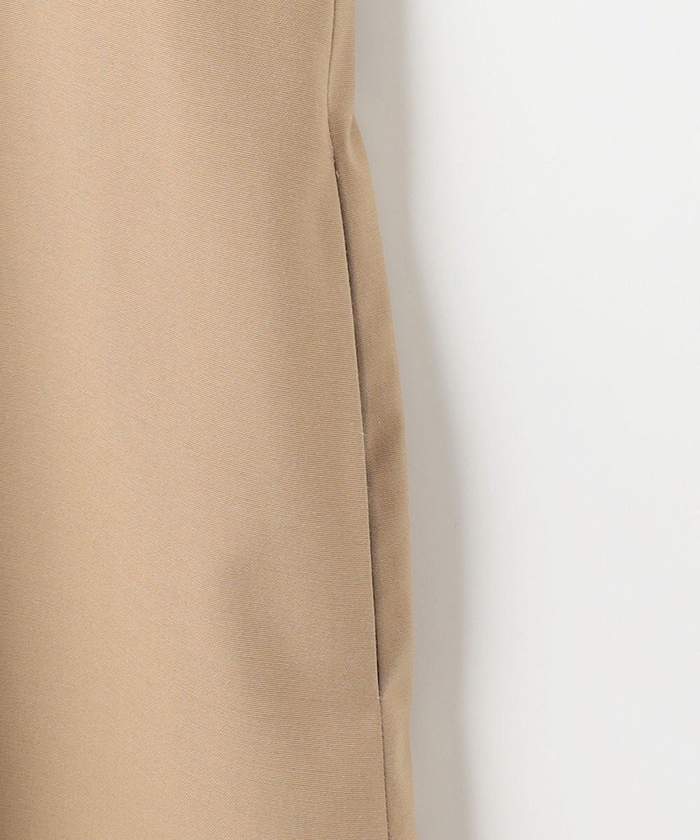 組曲 【洗える・シワになりにくい】リネン混オックスストレッチ キャミワンピース 