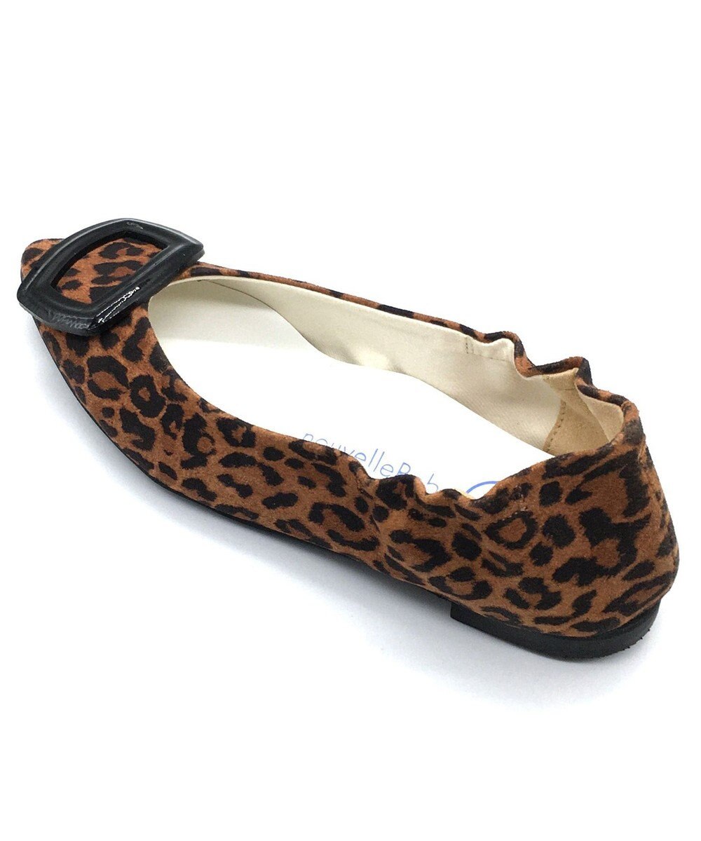 nouvelleRobe Oū 【本革・高反発】Buckle Ornament ポインテッドトゥ パンプス 