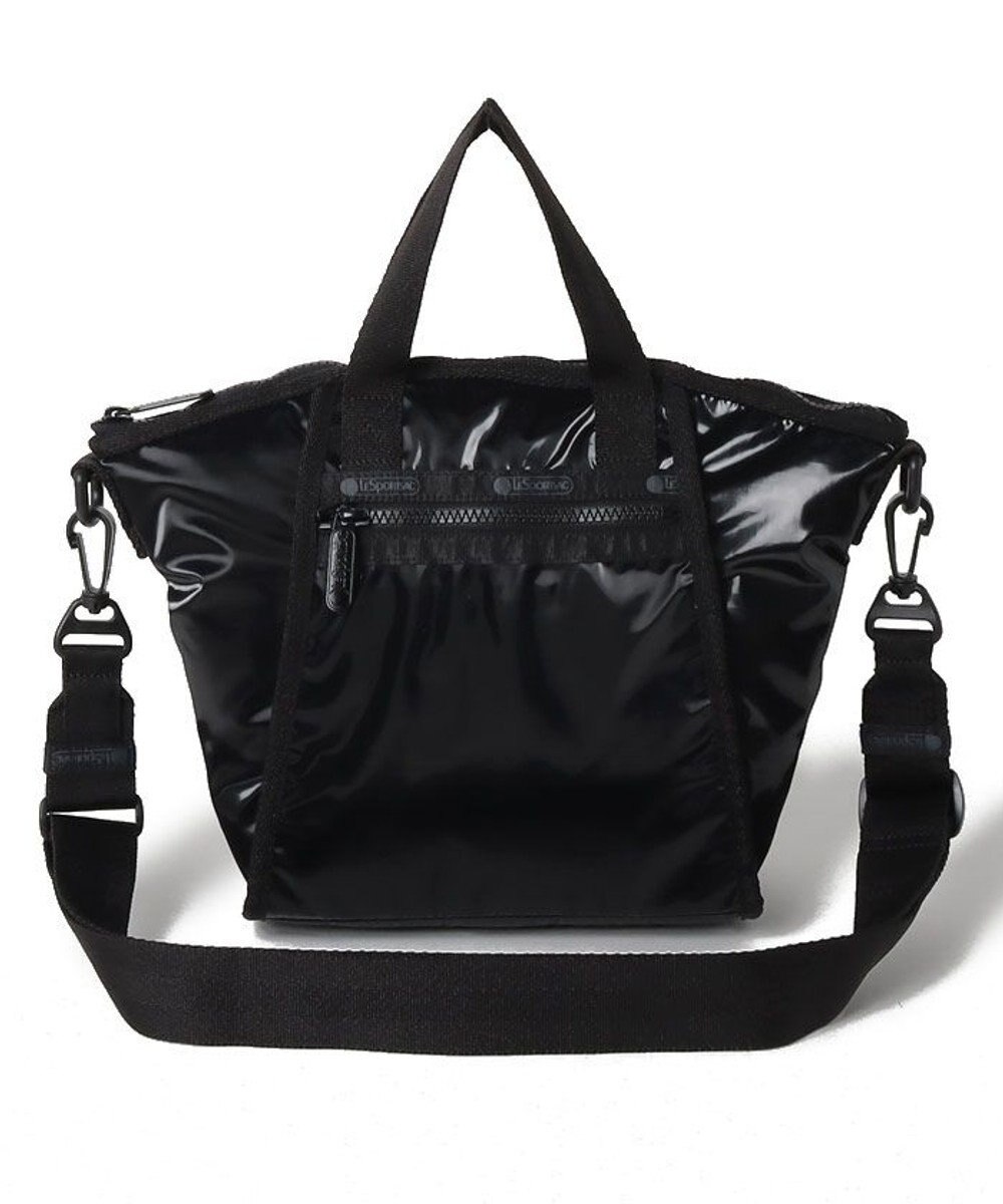 LeSportsac TOP HANDLE CONV TOTE/ブラックシャイン 
