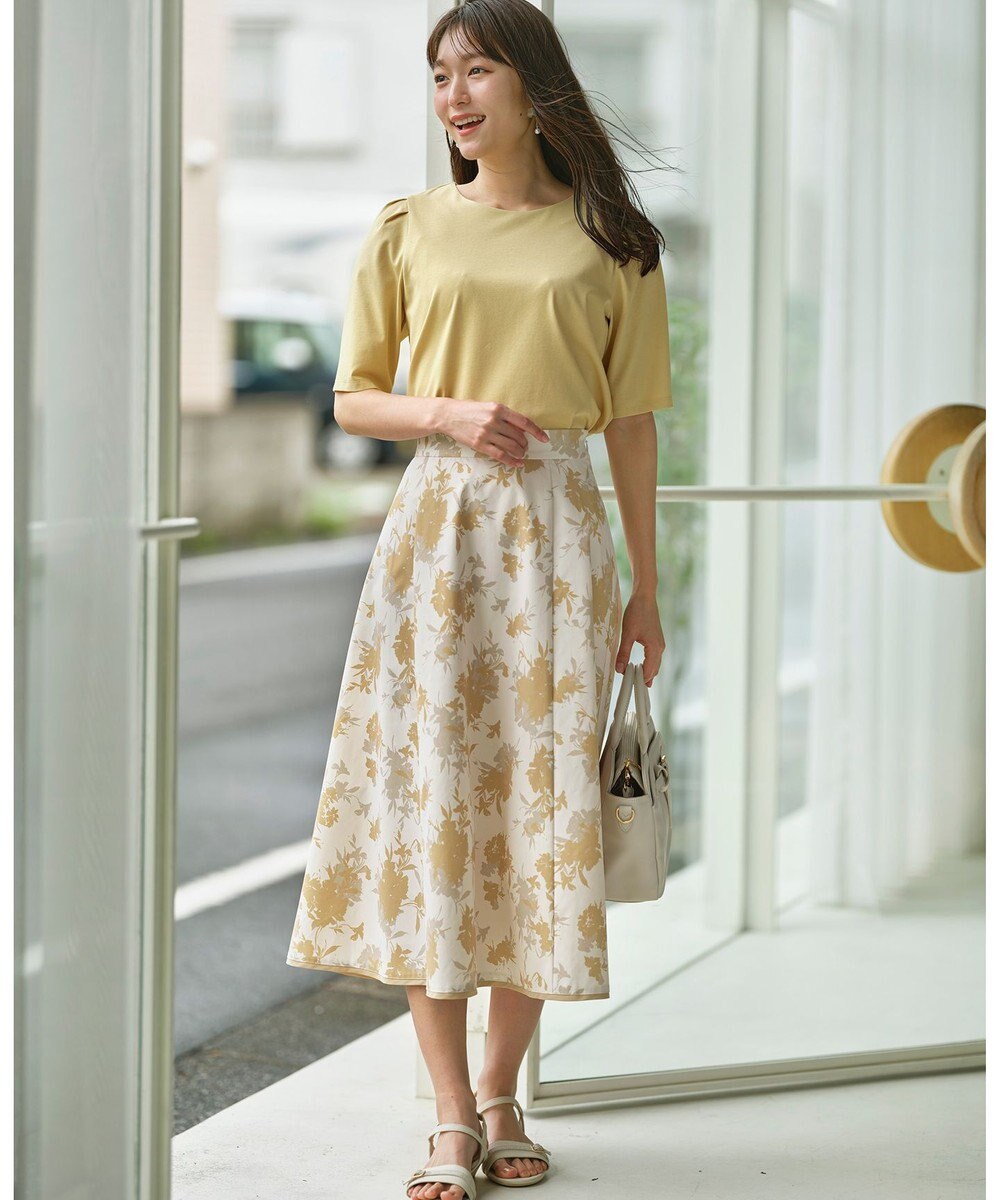 ANY SIS 【UVカット・接触冷感・撥水・汗ジミ防止】プレーティングジャージー タックスリーブ カットソー 