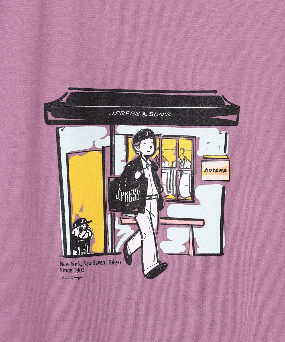 J.PRESS MEN 【AaronChang】【UNISEX】グラフィック Tシャツ 