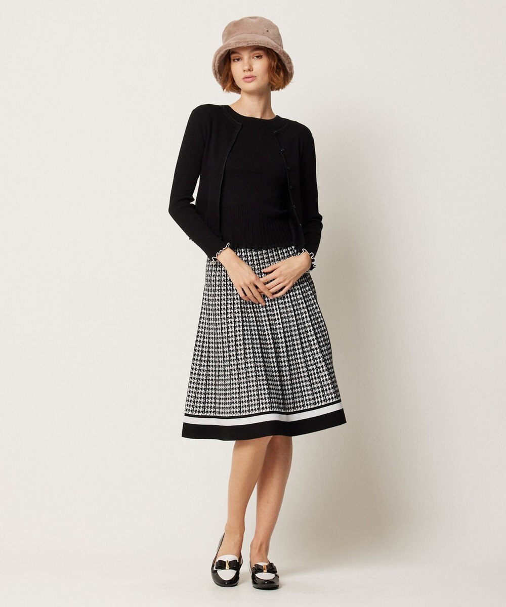TOCCA 【洗える】RESONATE 千鳥柄スカート 