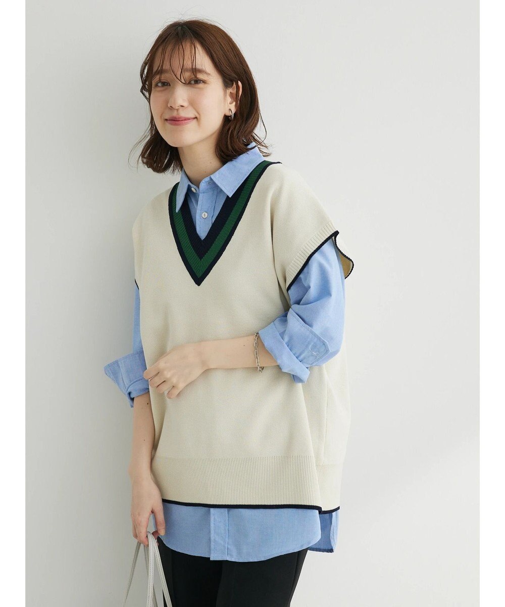 Green Parks チルデンニットベスト 
