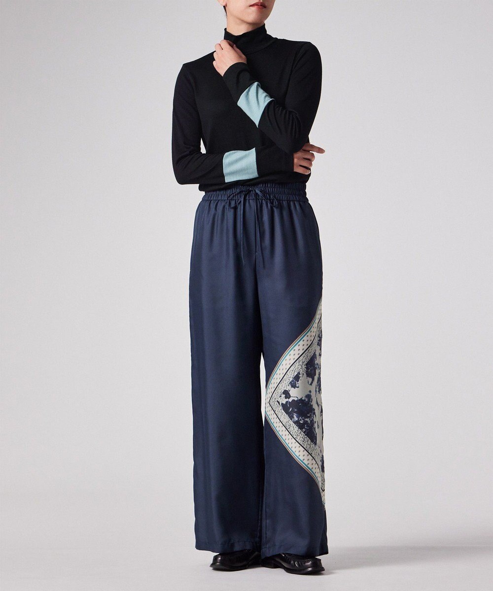 Paul Smith コントラストカラー ハイネック カットソー 