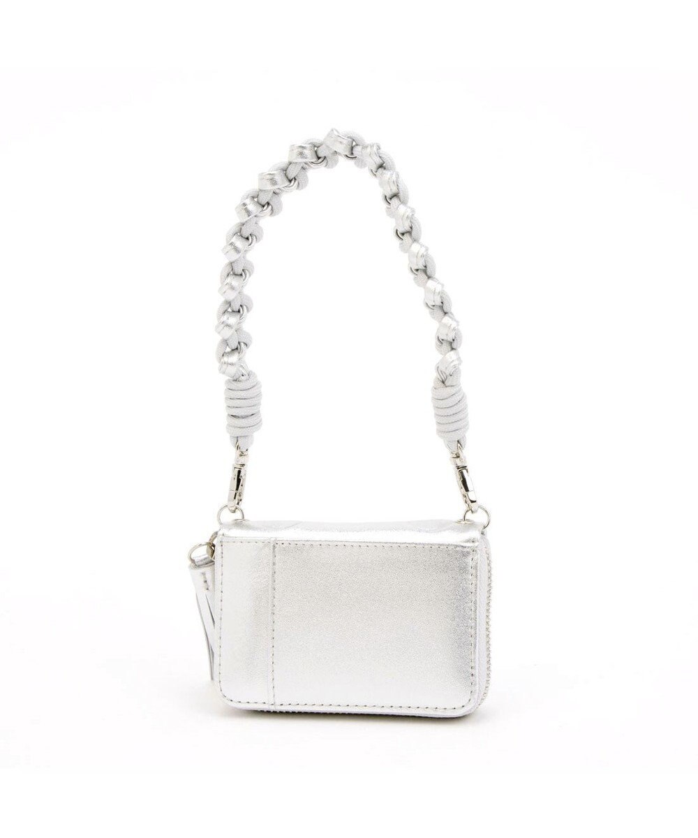 UNBILLION ペルケ perche / ドット型押し・ジャバラチャームウォレットショルダー 