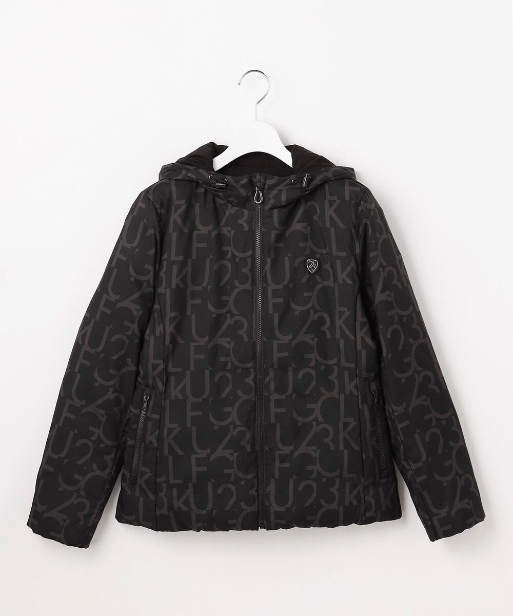 23区GOLF 【WOMEN】中綿ロゴグラフィックブルゾン 