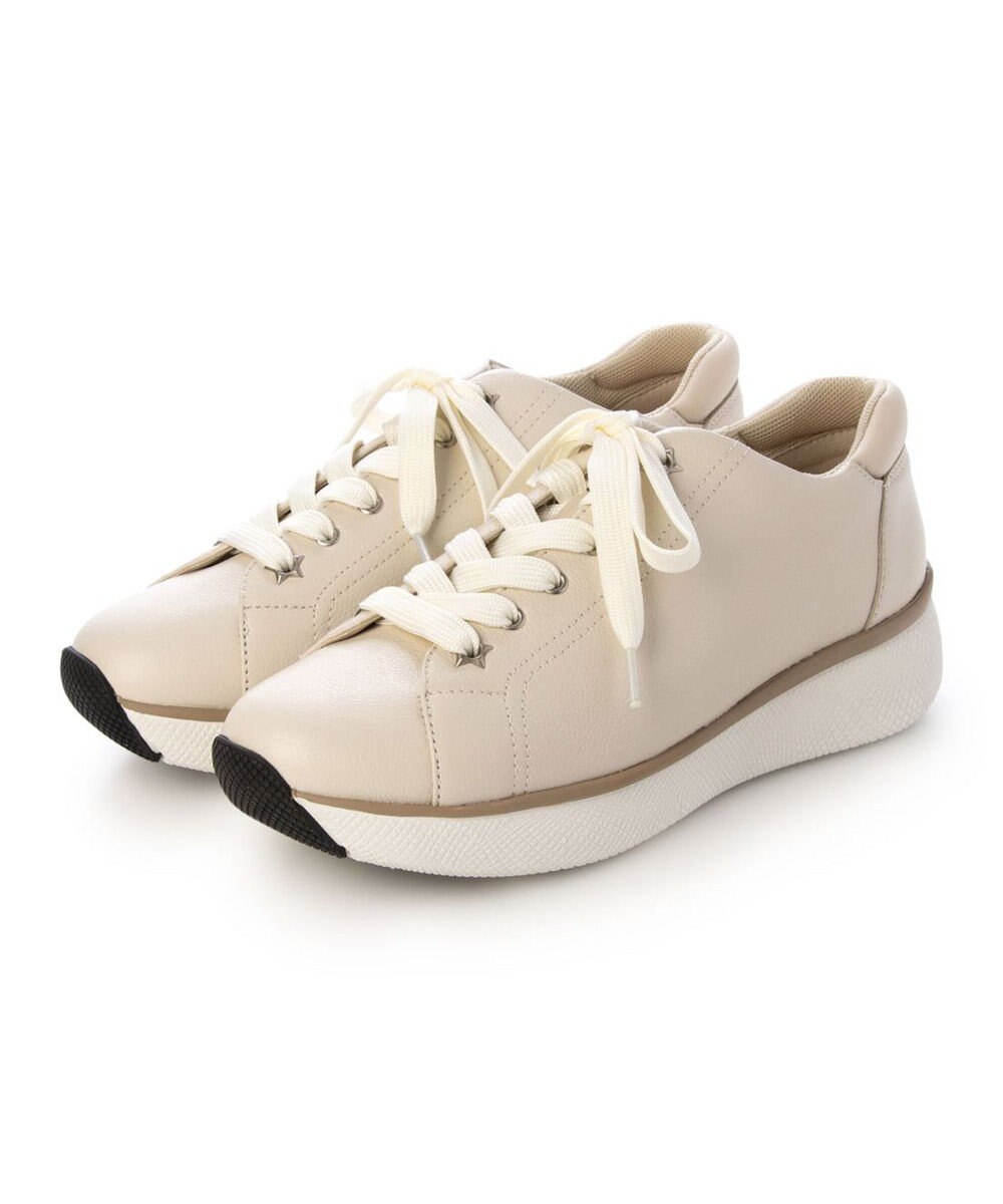 MODE ET JACOMO <MODE ET JACOMO>【軽量】レースアップ厚底スニーカー 