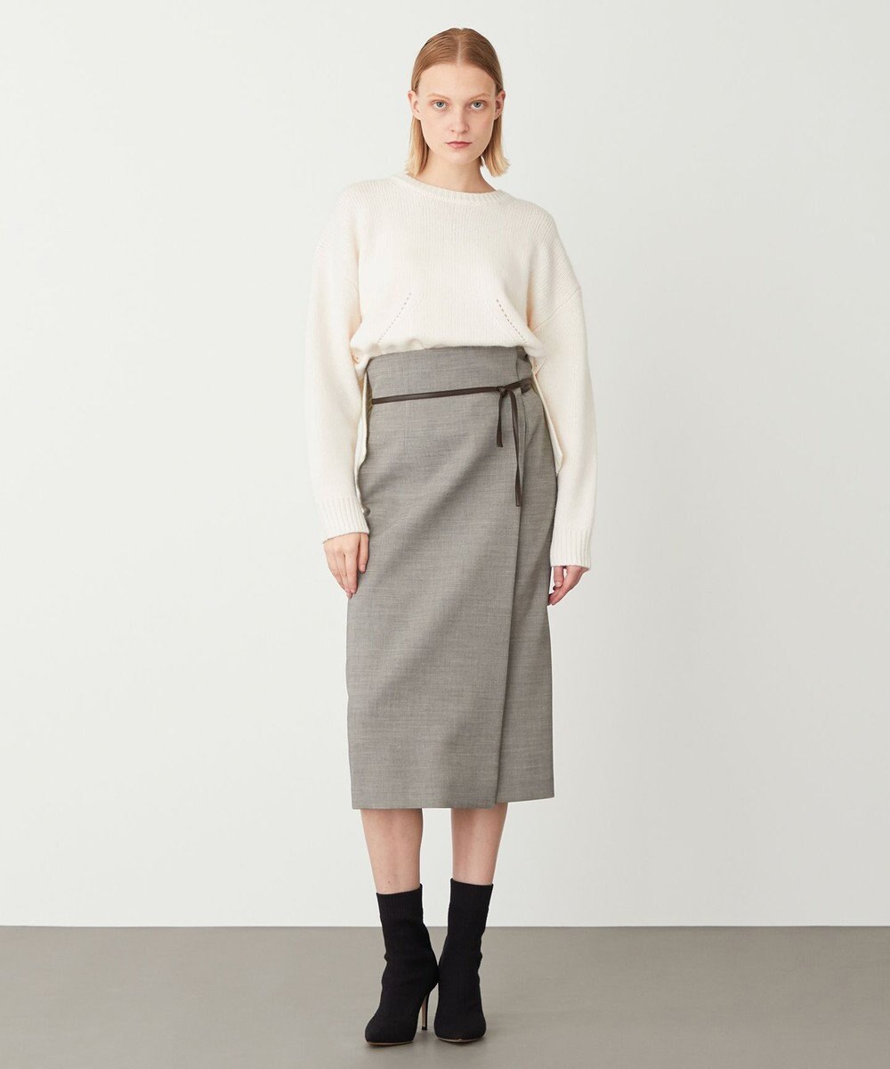 BEIGE， LIART / クルーネックニット 