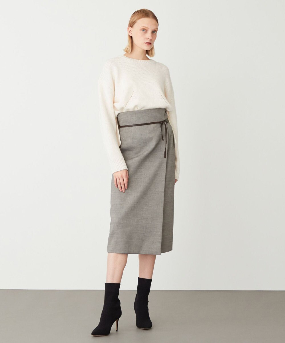 BEIGE， LIART / クルーネックニット 