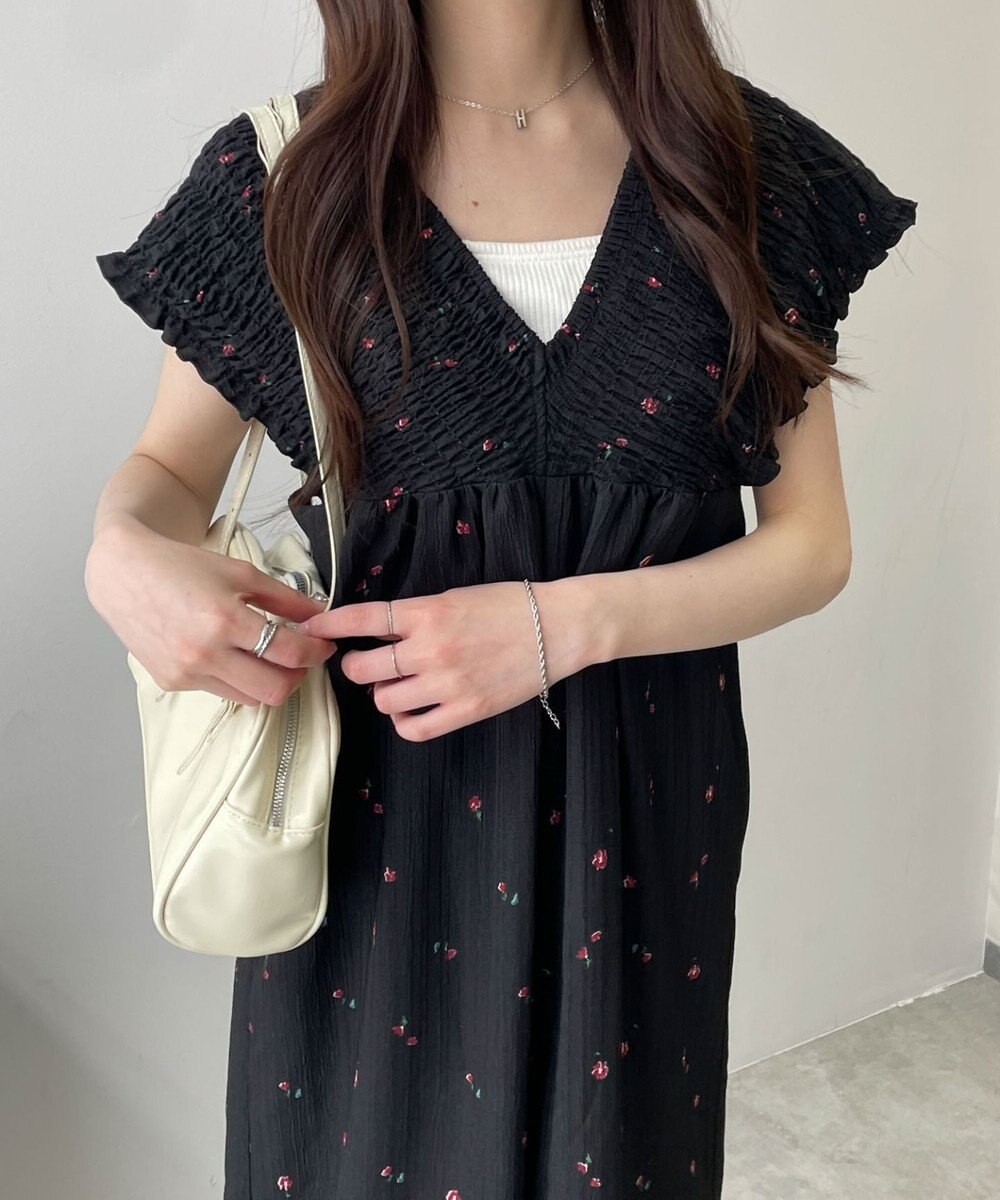 WEGO シャーリングサロペット 