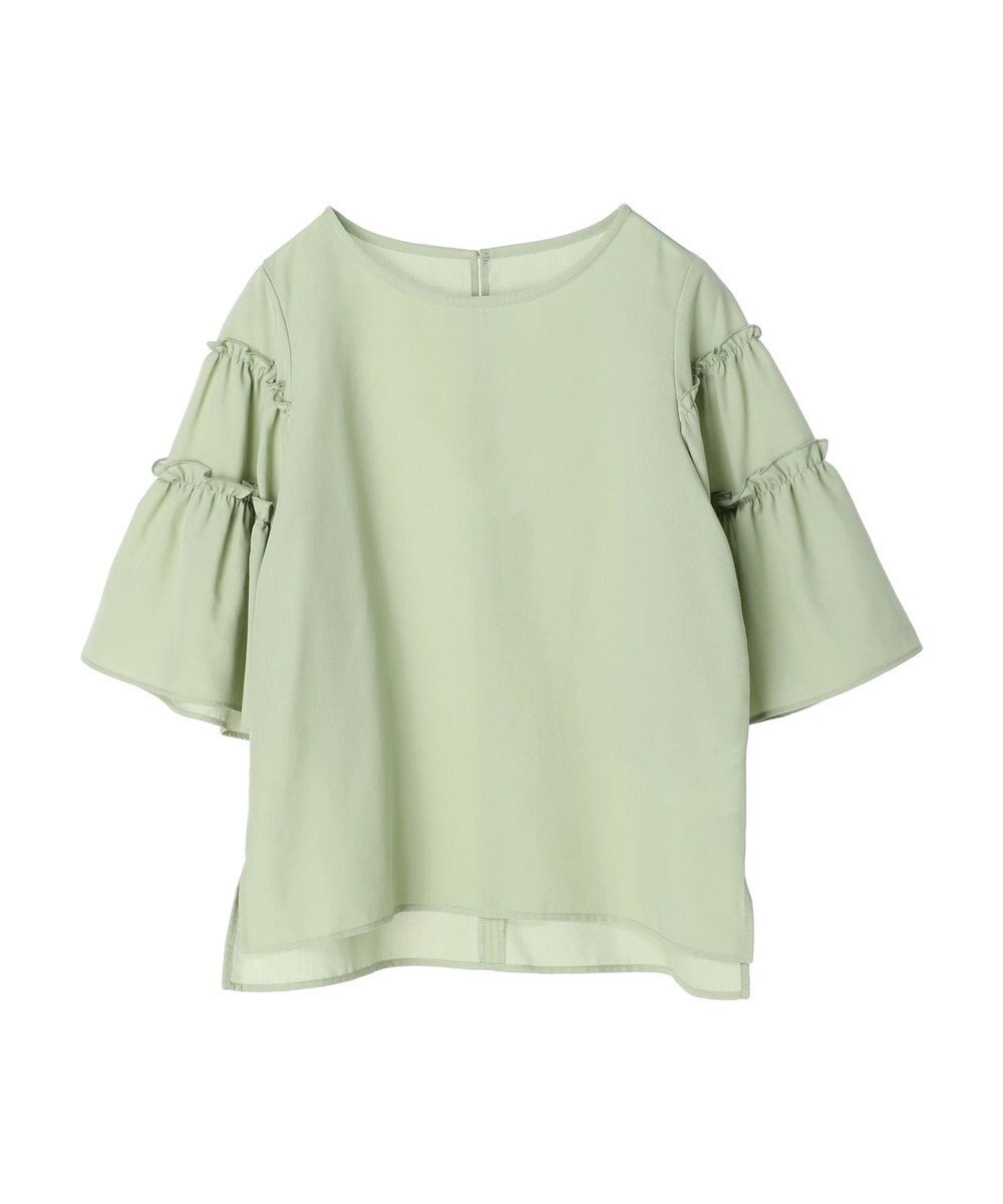 Green Parks ティアード袖ブラウス 