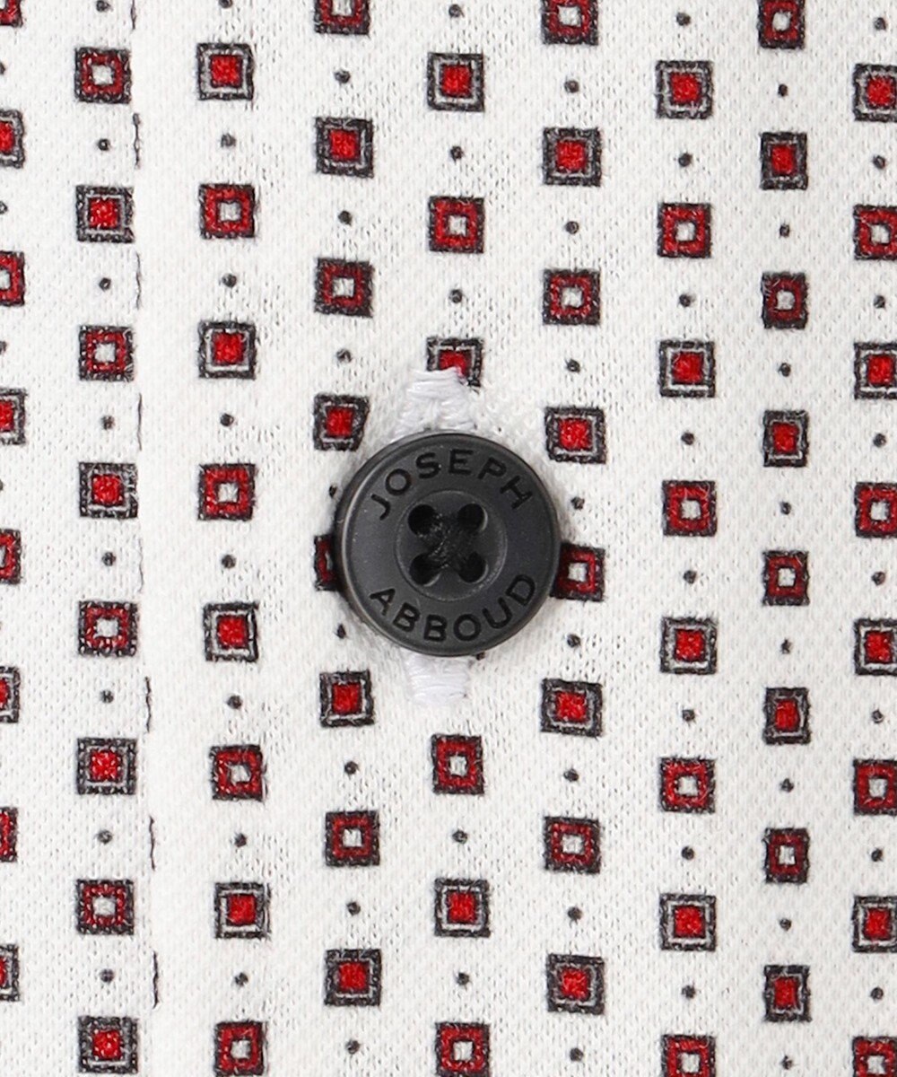 JOSEPH ABBOUD 【25SS・洗える】コンパクトジャージープリント シャツ 