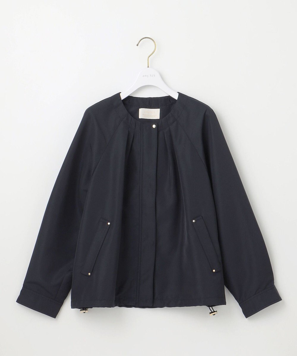 ANY SIS 【撥水・UVカット・花粉ガード】2WAYラグランフーディ ブルゾン 