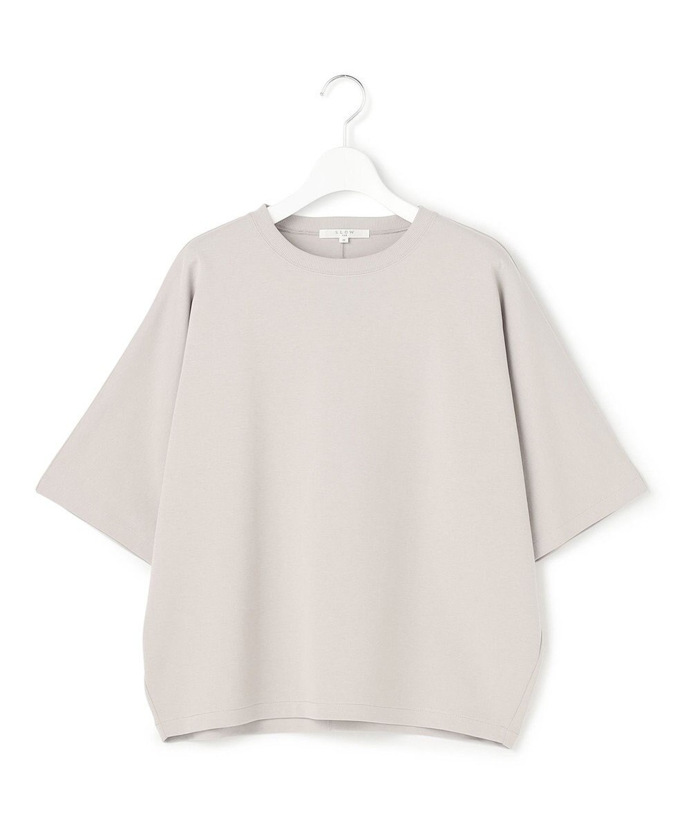 23区 【SLOW/一部店舗限定】ライトダンボール ドルマンスリーブ カットソー 