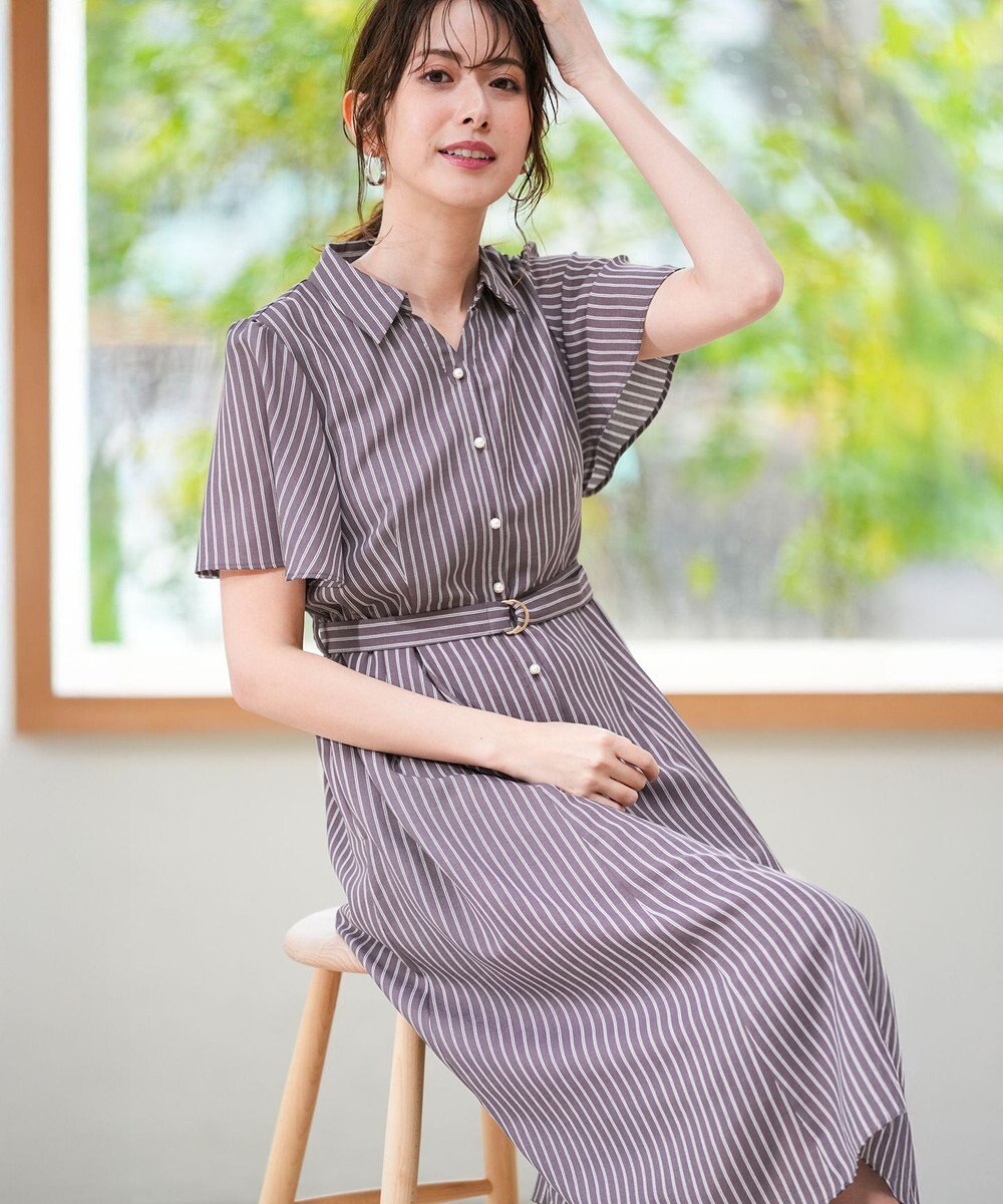 ANY SIS スムージーポリエステル ワンピース 