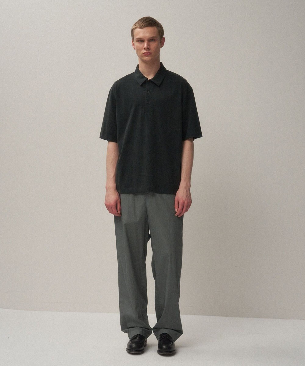 ATON AGING FRESCA PLATE | ルーズフィットポロシャツ - UNISEX 