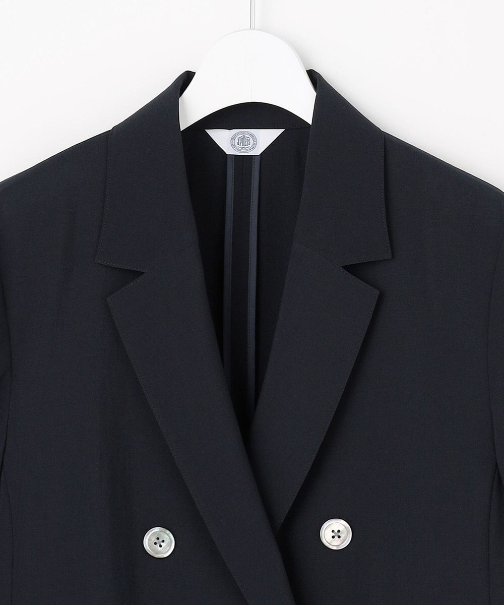 J.PRESS LADIES S BREEZ COOL トロ ハーフスリーブ ダブル ジャケット 