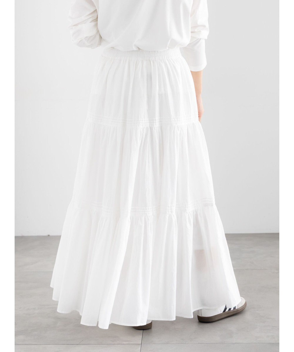 Te chichi コットンボイルティアードスカート《2026 spring catalog item》 