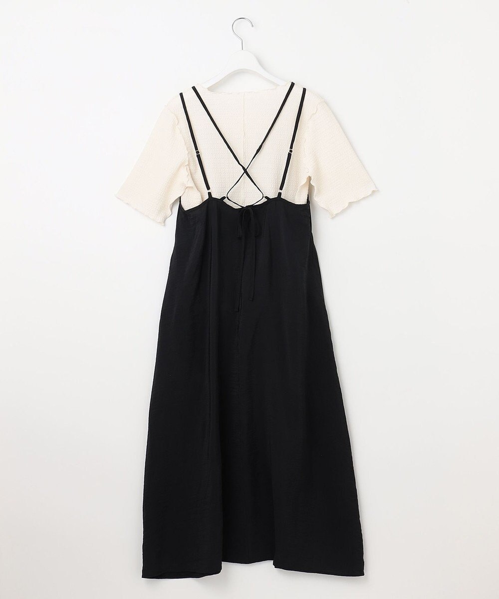 Feroux 【セットアイテム】シュリンクインナー × キャミワンピース 