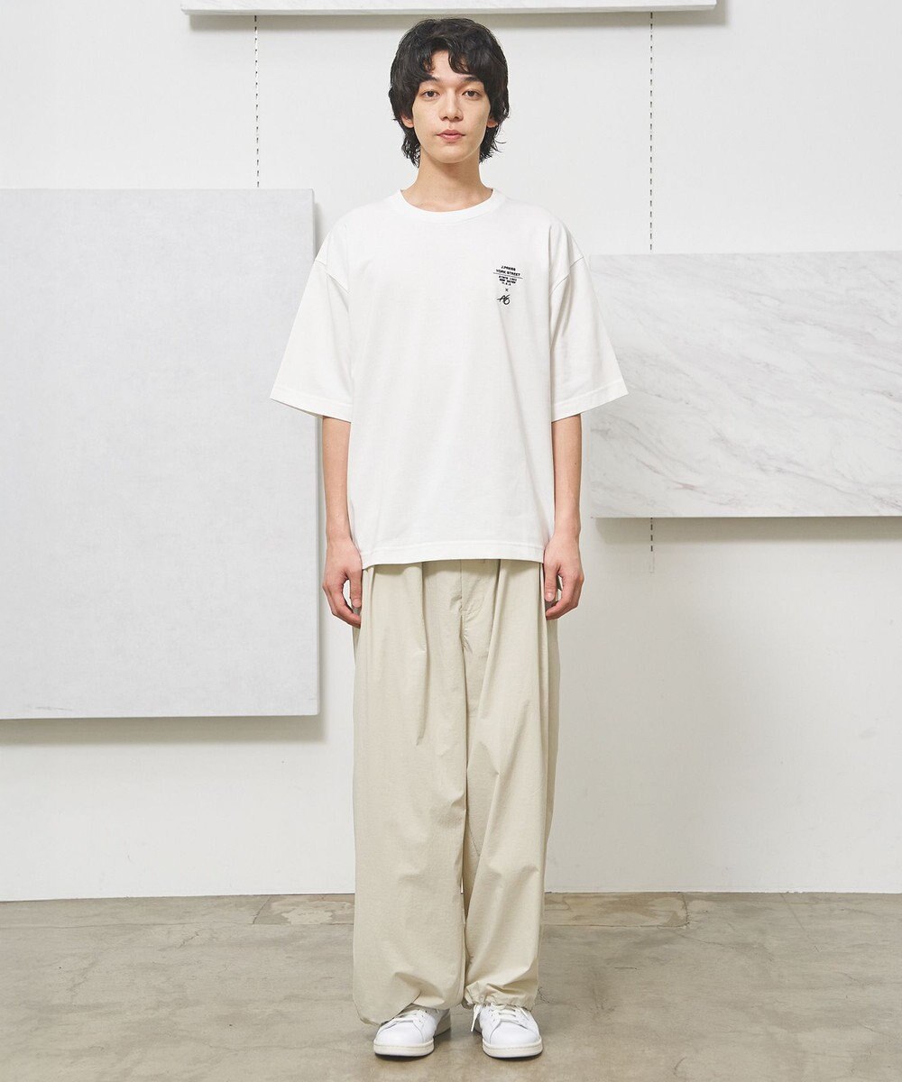 J.PRESS YORK STREET 【UNISEX】ナイロンタスランドライストレッチワッシャー イージーパンツ 