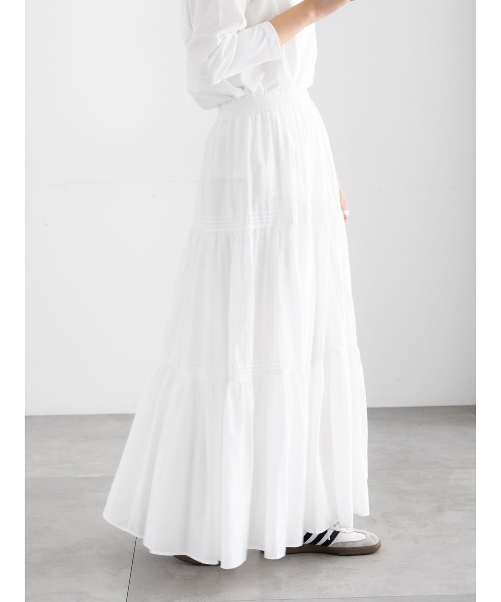 Te chichi コットンボイルティアードスカート《2026 spring catalog item》 