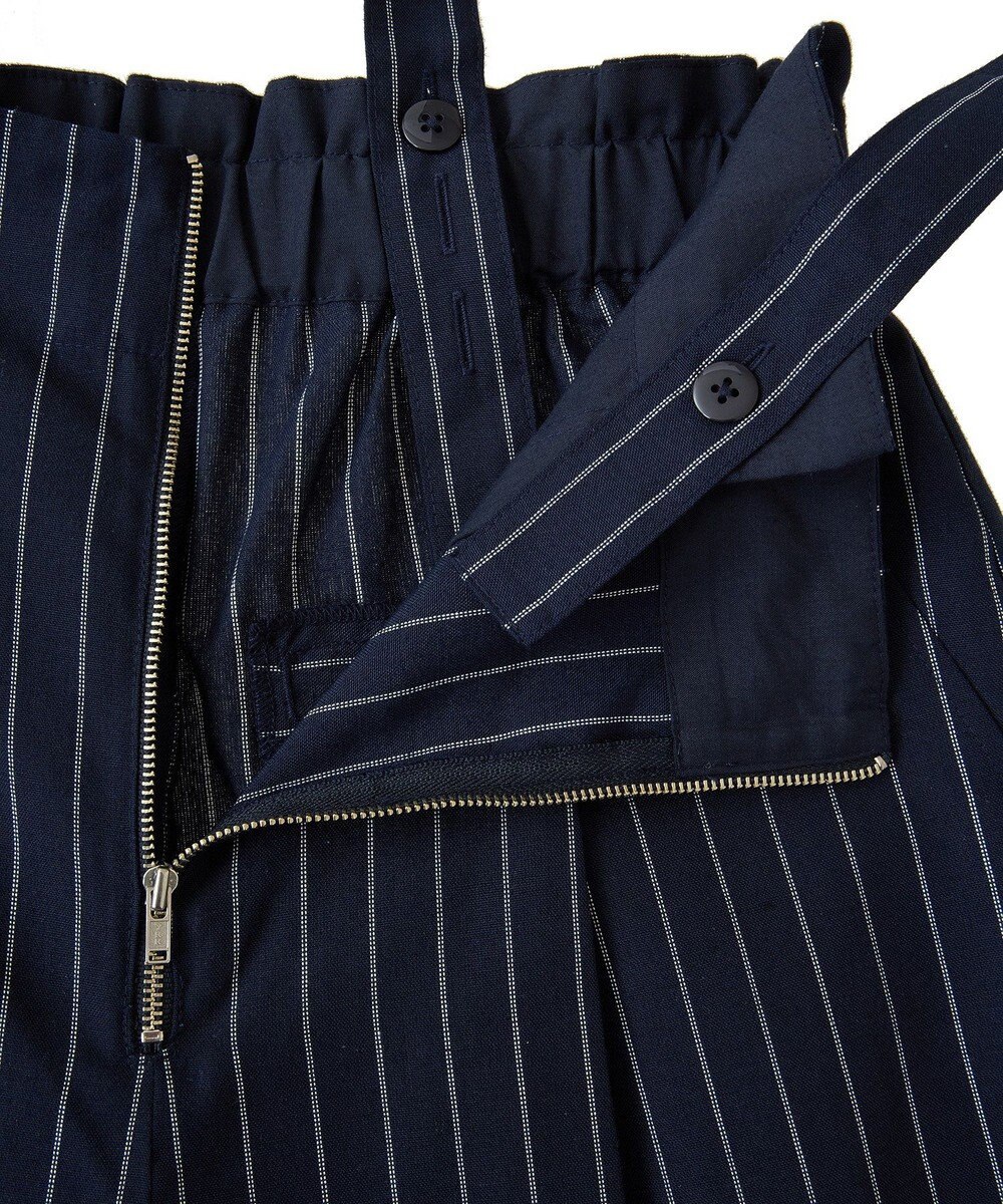 Green Parks 綿麻混２ＷＡＹ　サス付きＺＩＰパンツ 