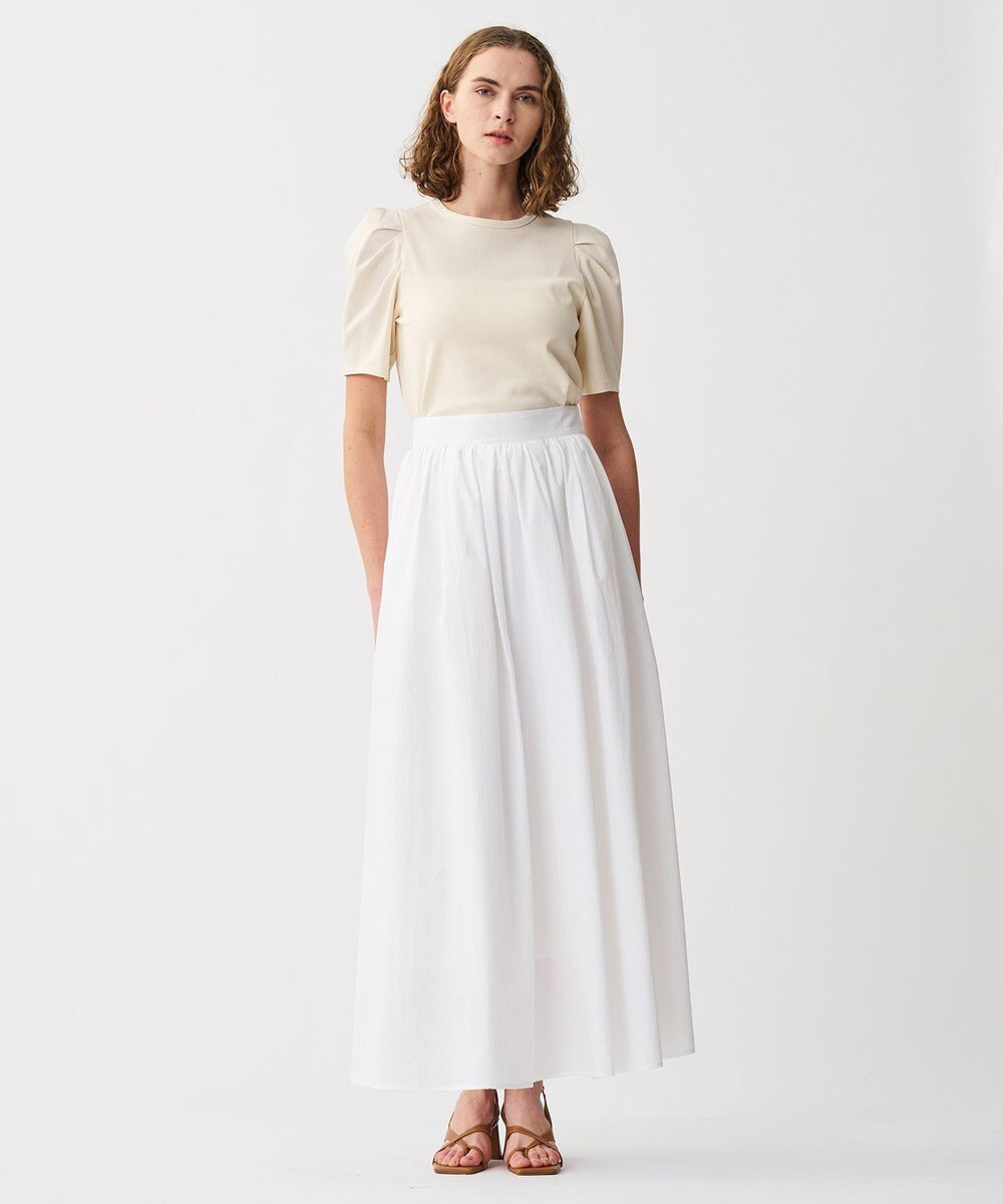 uncrave ダブルフェイスジャージー ボリュームスリーブカットソー 