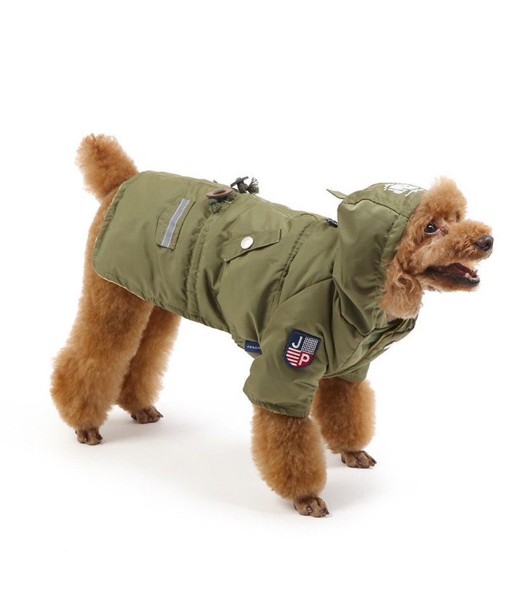 PET PARADISE J.PRESS 綿入り フライトコート 小型犬 