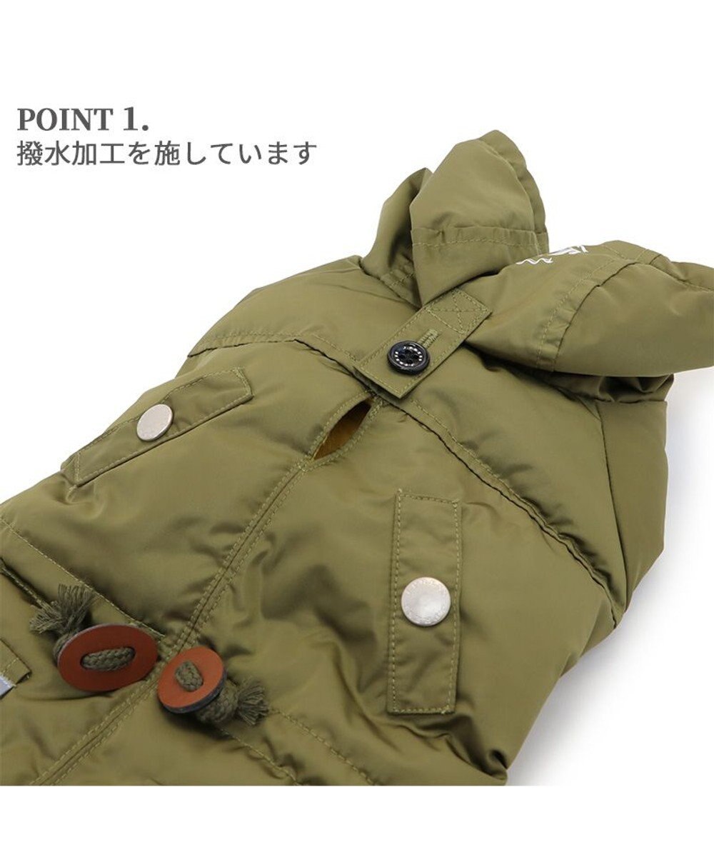 PET PARADISE J.PRESS 綿入り フライトコート 小型犬 