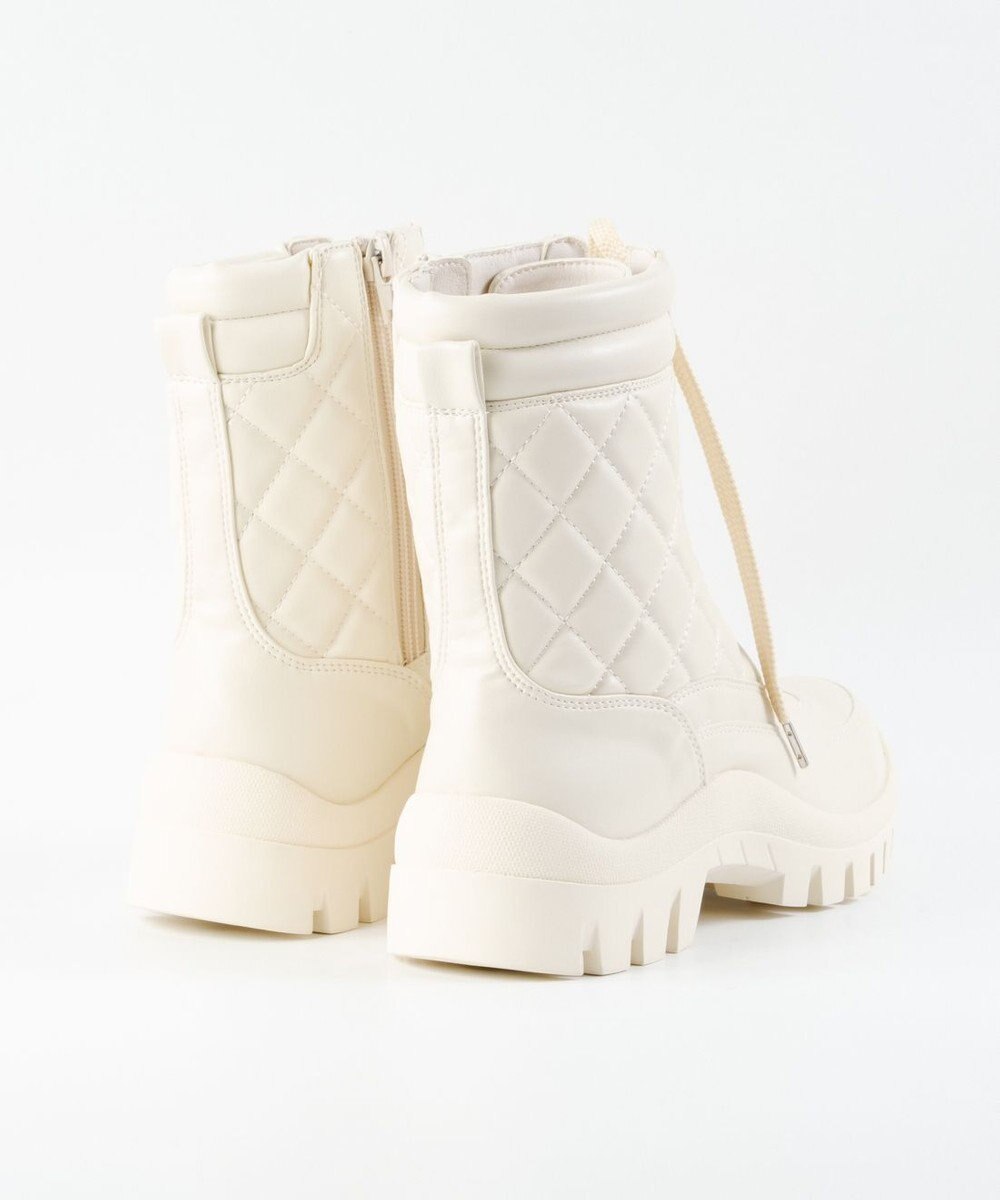 BONTRE 【MIONOTIS/ミオノティス】キルティングレースアップショートブーツ/40512 