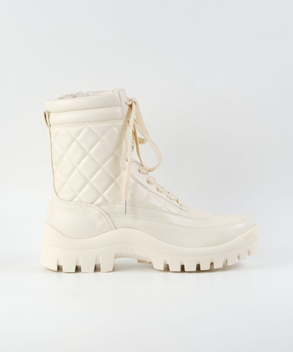 BONTRE 【MIONOTIS/ミオノティス】キルティングレースアップショートブーツ/40512 