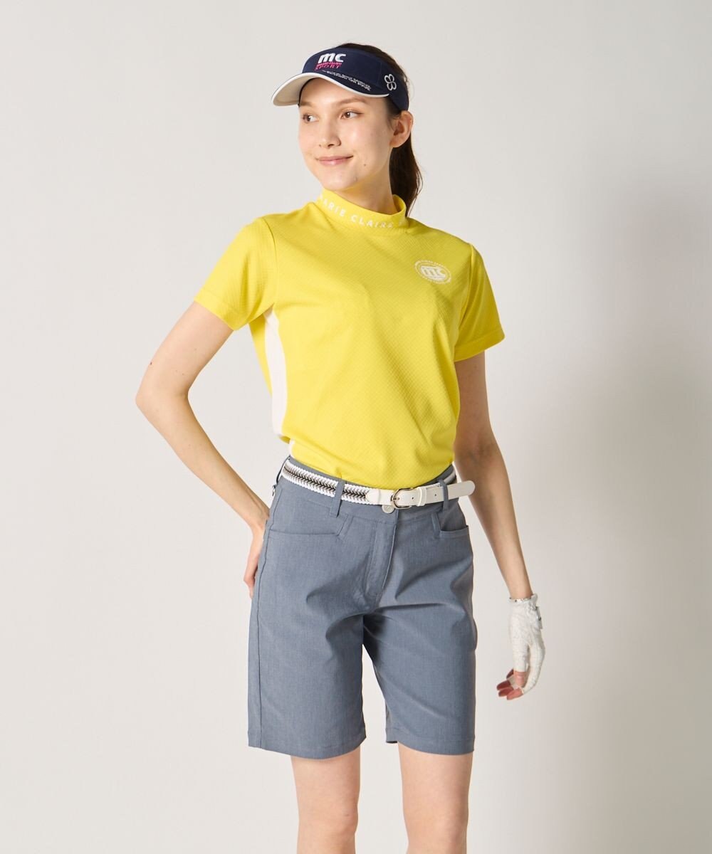 FILA GOLF／marie claire 【Marie claire sports】半袖モックネックシャツ 