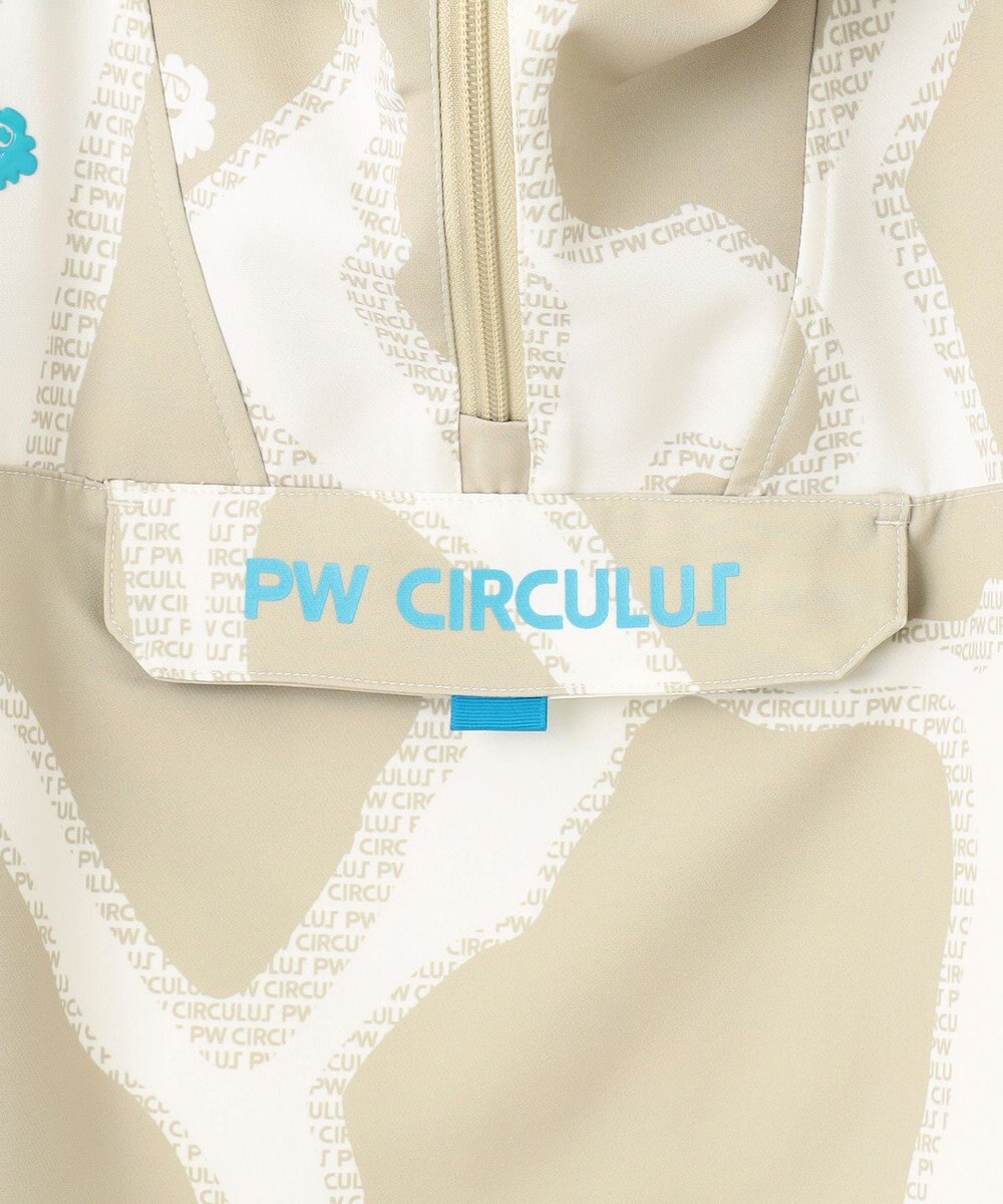PW CIRCULUS 【WOMEN】プリント ウエスト2WAY アノラック ゴルフウェア レディース 