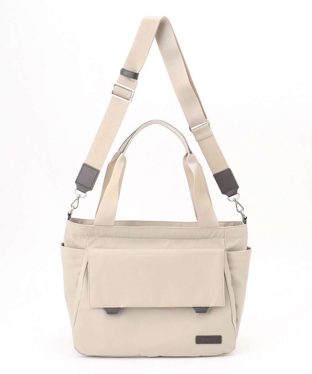 Y'SACCS ダブルタブ　トラベル2WAYトートバッグ 