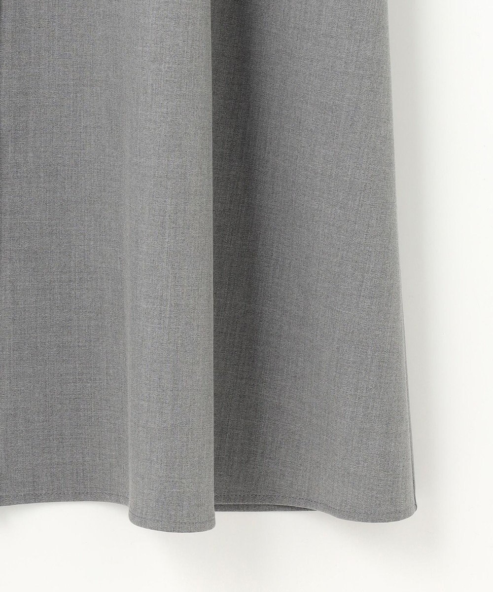 組曲 L 【KUMIKYOKU NAVY】ウーステッドライククロス シャツワンピース 