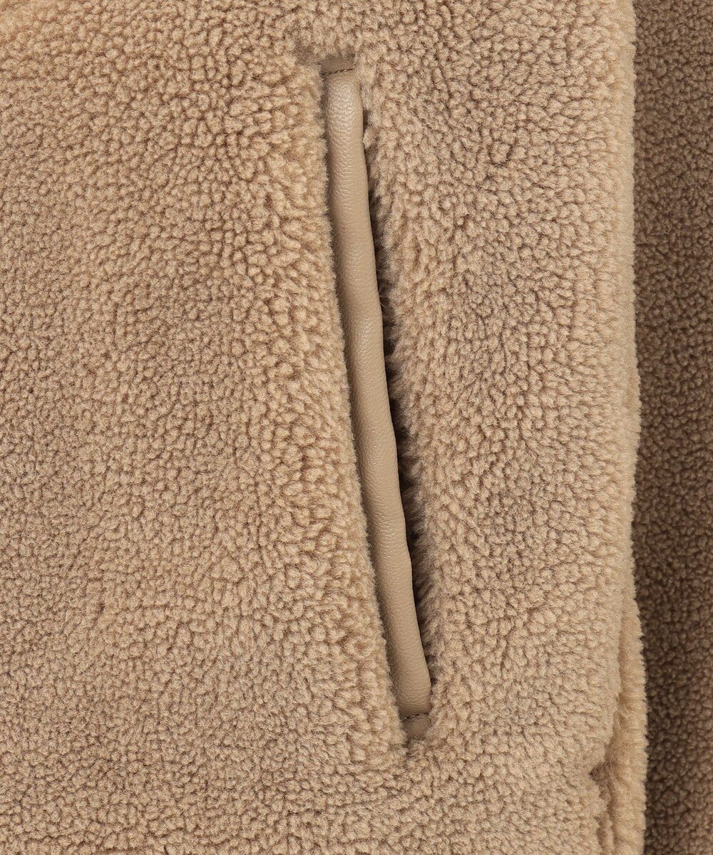 ANY SIS 【2WAY】リバーシブルショートボア アウター 