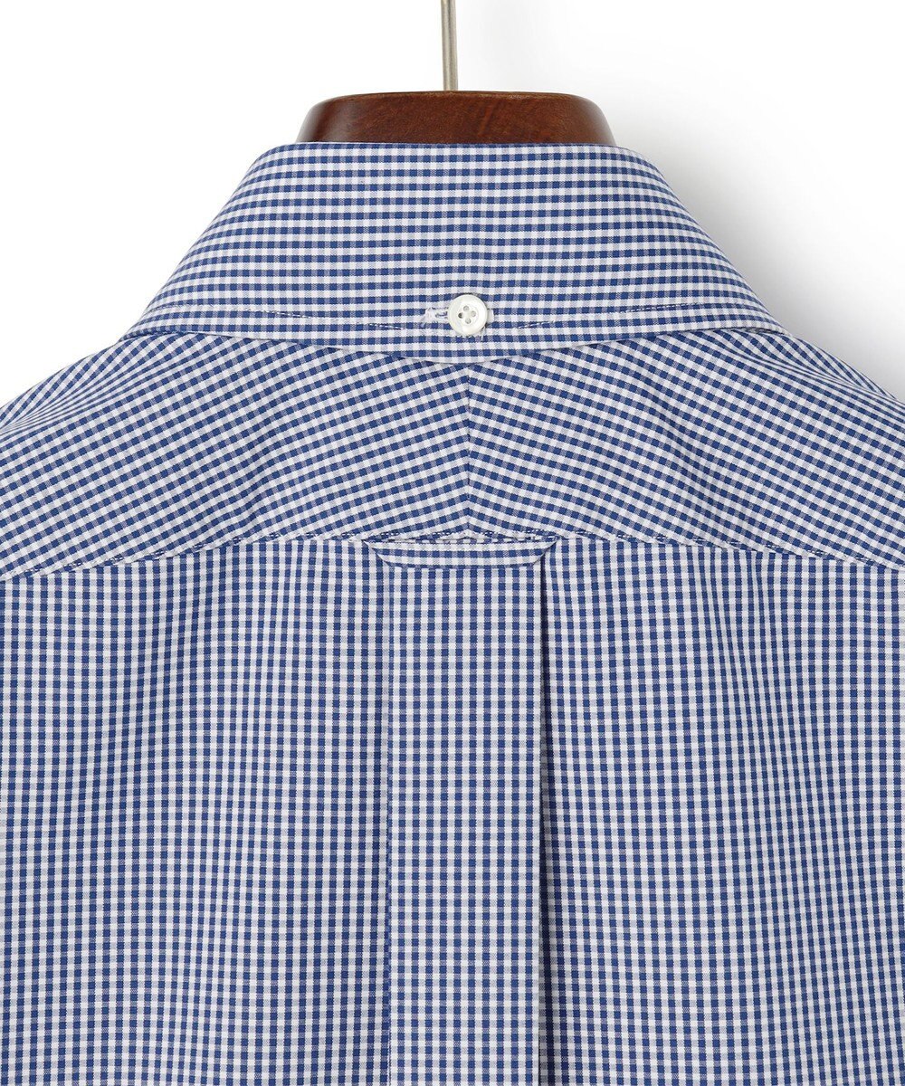 J.PRESS MEN 【PREMIUM PLEATS / 形態安定】ギンガムチェック ドレスシャツ / B.D. 