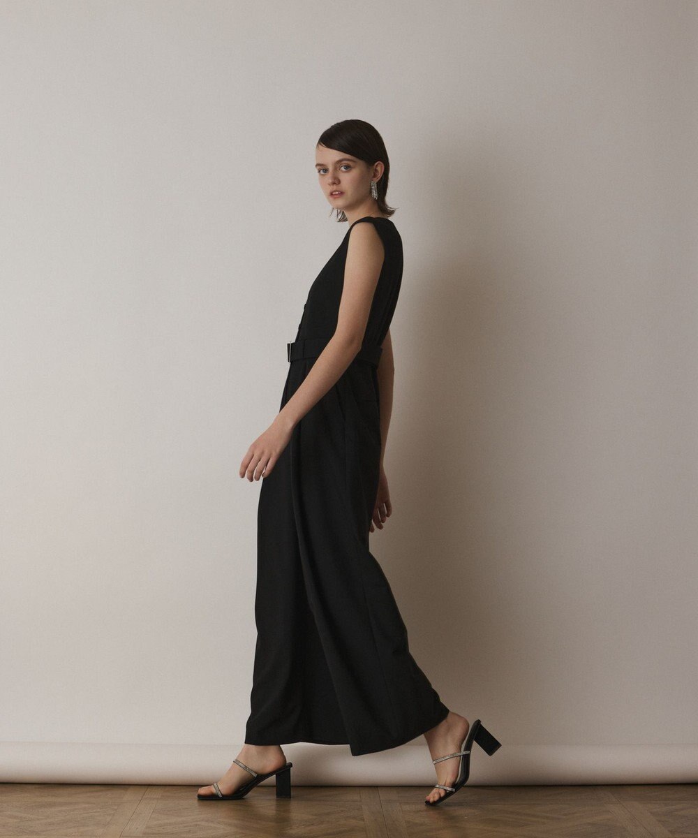 GRACE CONTINENTAL ベルト付サロペット 