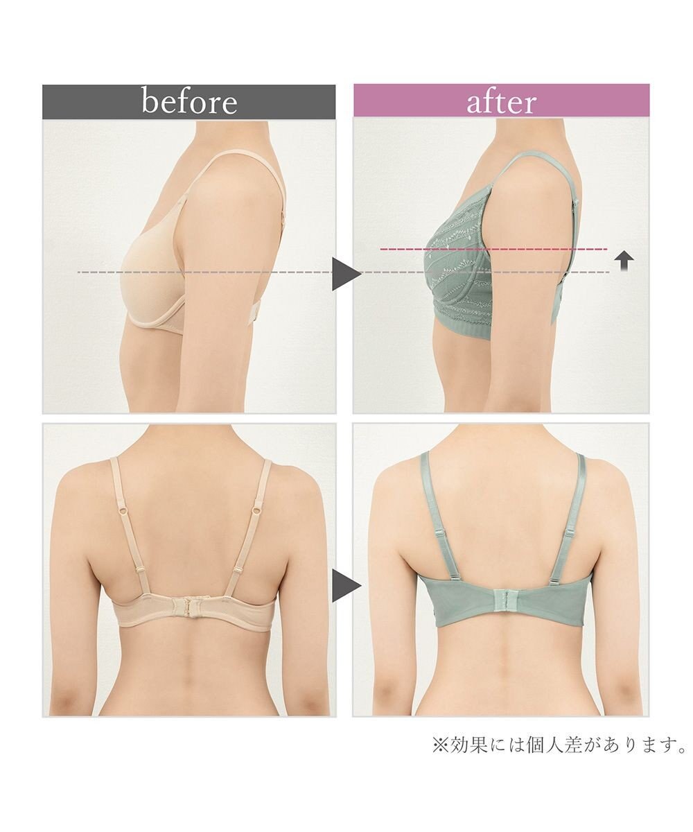 BRADELIS New York 【BRADELIS Me / ノンワイヤー・バストアップ】WithMeブラ24S1 