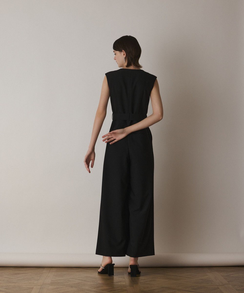 GRACE CONTINENTAL ベルト付サロペット 