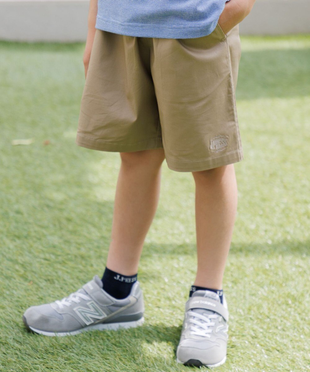 J.PRESS KIDS 【100-130㎝】コットンストレッチ ショートパンツ 