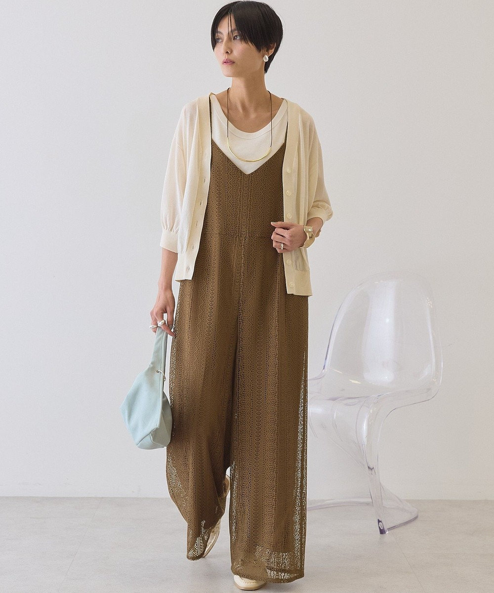 AMERICAN HOLIC 【先行予約】レースキャミサロペット 