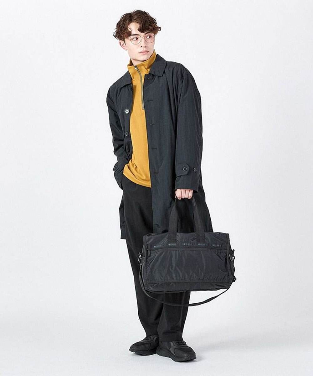 LeSportsac DELUXE MED WEEKENDER/リサイクルドブラックJP 