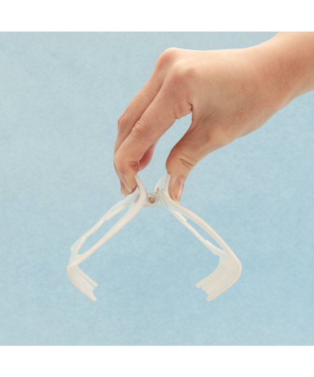 Mother garden しろたん シルエット バンスクリップ 《横向き》 