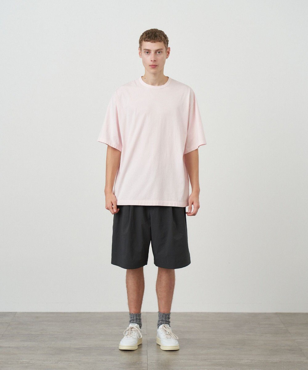 ATON NATURAL DYED NUBUCK | クルーネックTシャツ - UNISEX 