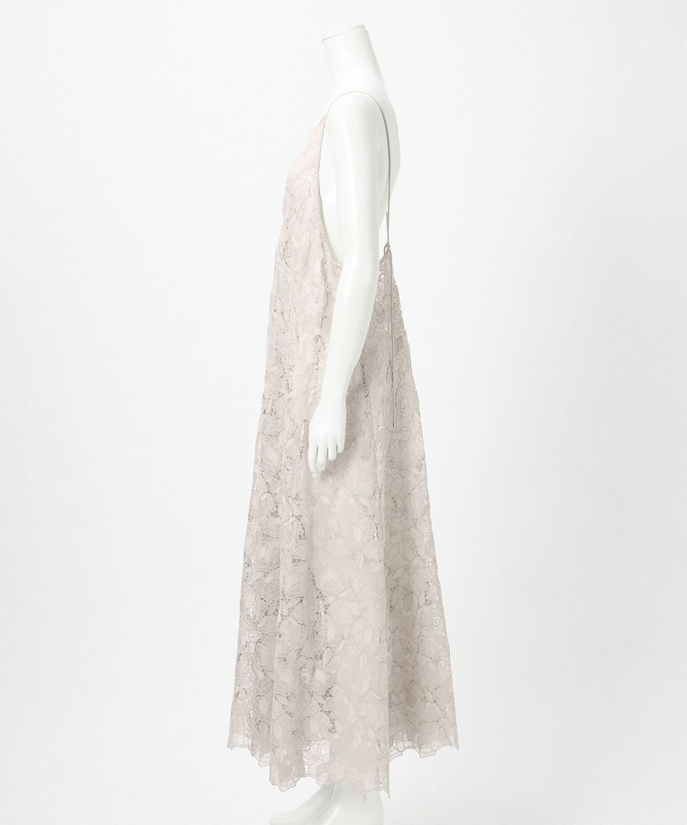 23区 【GOLD LABEL/見上愛さん着用】BROCHEレース キャミソール ワンピース 