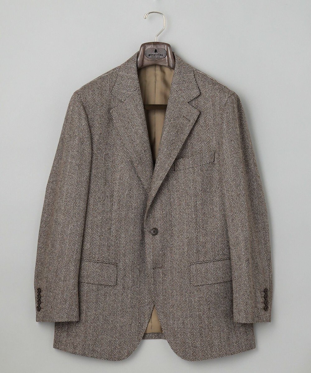 GOTAIRIKU 【尾州】カシミヤブレンド定番ヘリンボーン ジャケット(2024年モデル) 